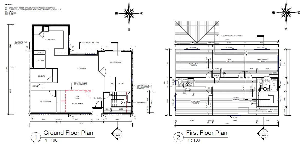 second story floor plan