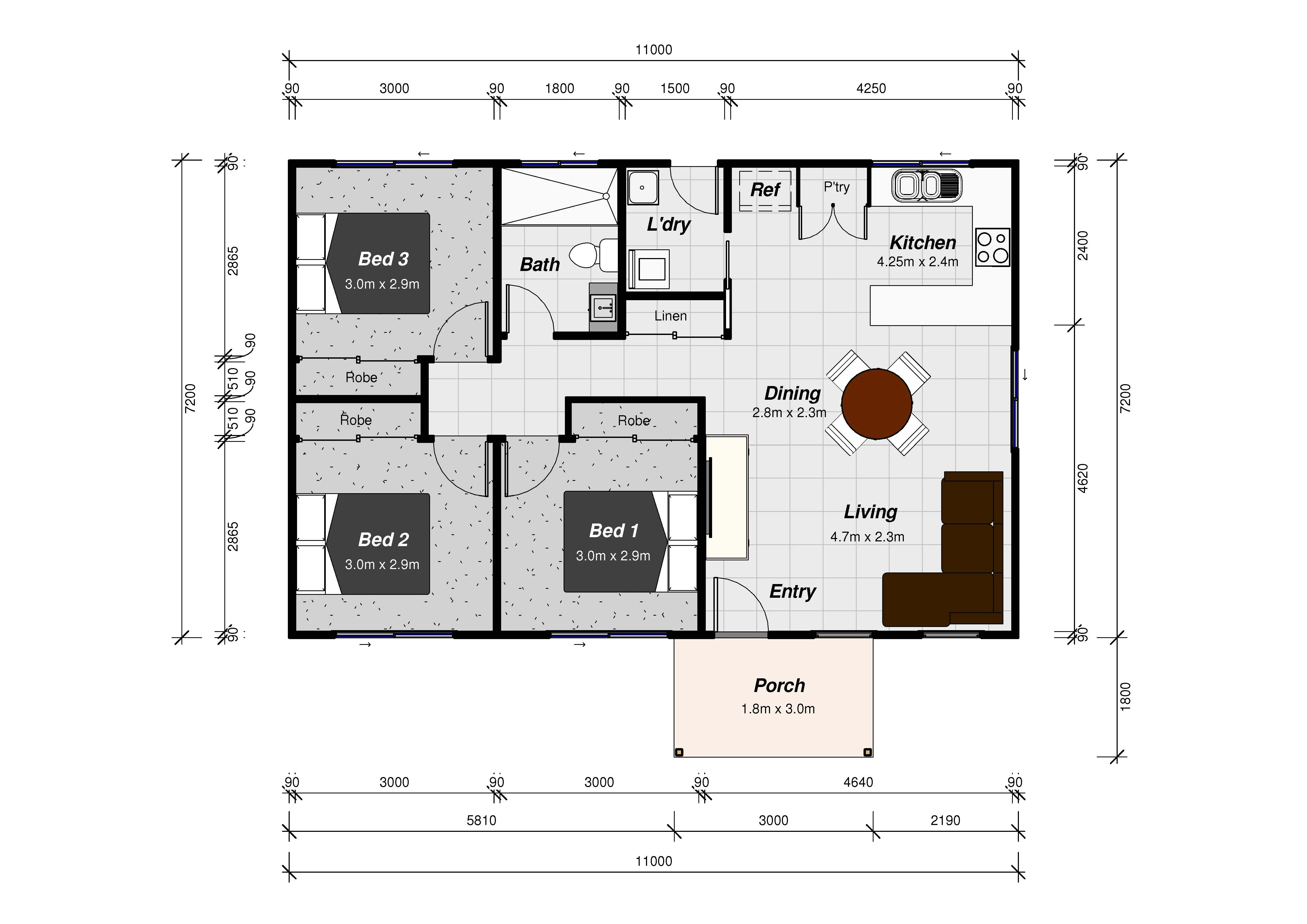 custom built granny flats